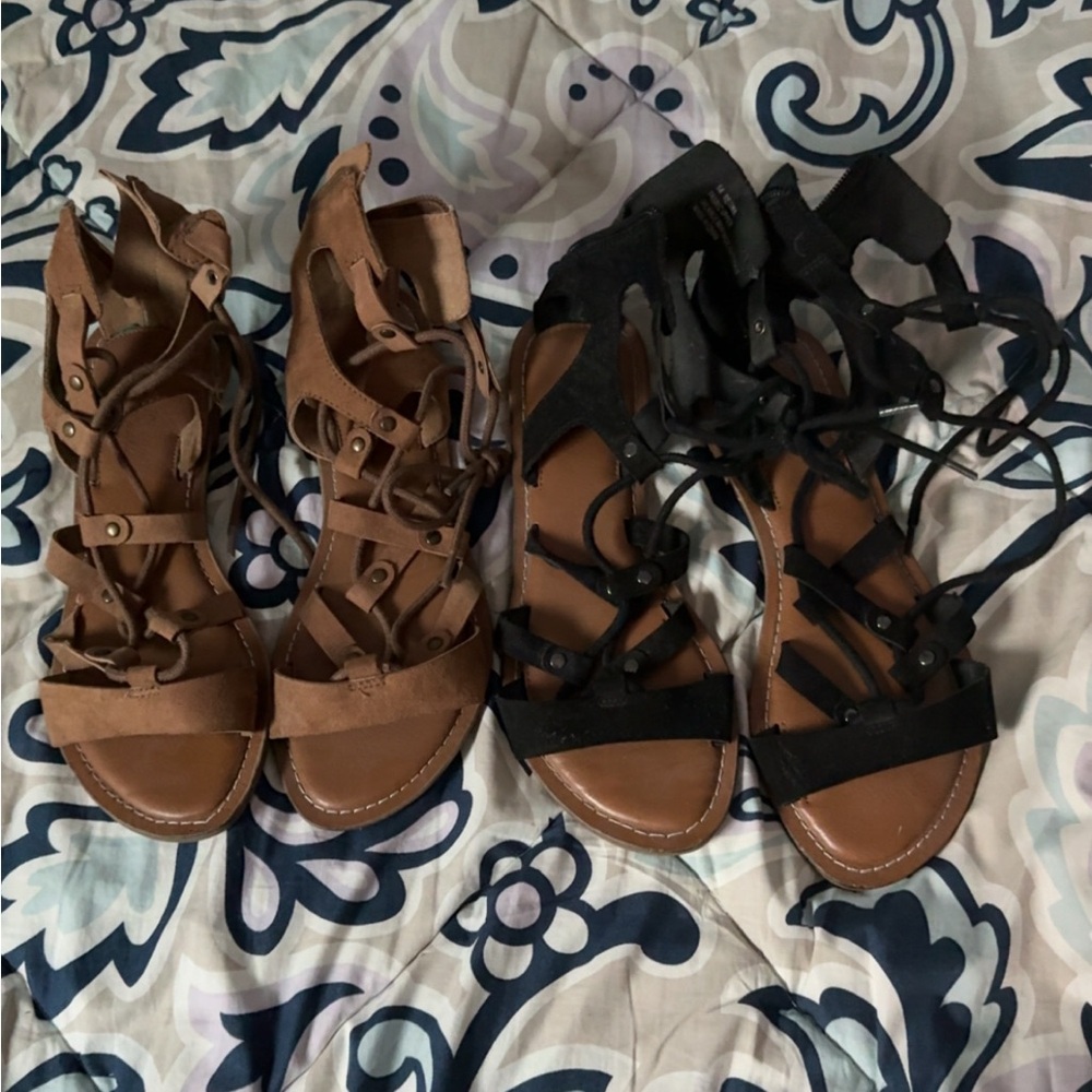 LACE UP SANDALS 🩴
